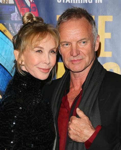 sting's wife trudie styler pictures.